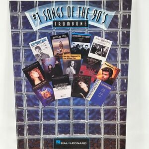 90s Hits Trombone Sheet Music Songbook Hal Leonard 1994